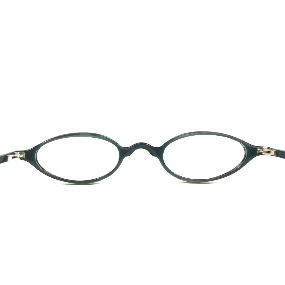 ogi Petite Eyeglasses Frames MOD. A7014 COL.117 Dark Gray Oval 38-23-140